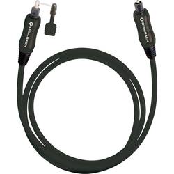 Toslink Audio Anschlusskabel [1x Toslink-Stecker (ODT) - 1x Toslink-Stecker (ODT)] 2.00 m Schwarz Oehlbach OPTO Star Black 66104
