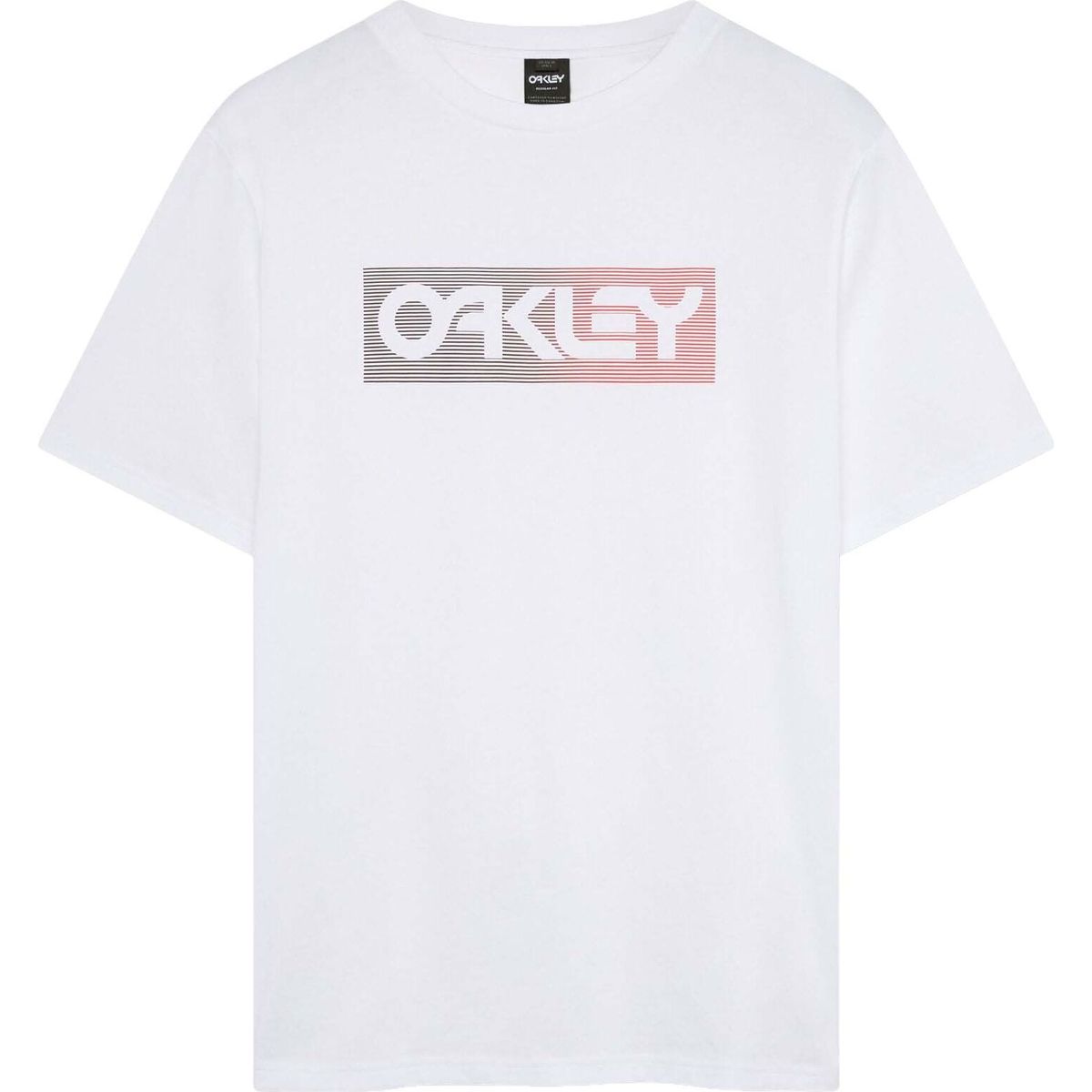 Oakley Dual Oakley B1B Logo Tee Tee white (100) S FOA406920-100-S