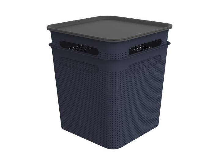 Rotho Set Boxen mit Deckel 16 l, 2 tlg. Brisen