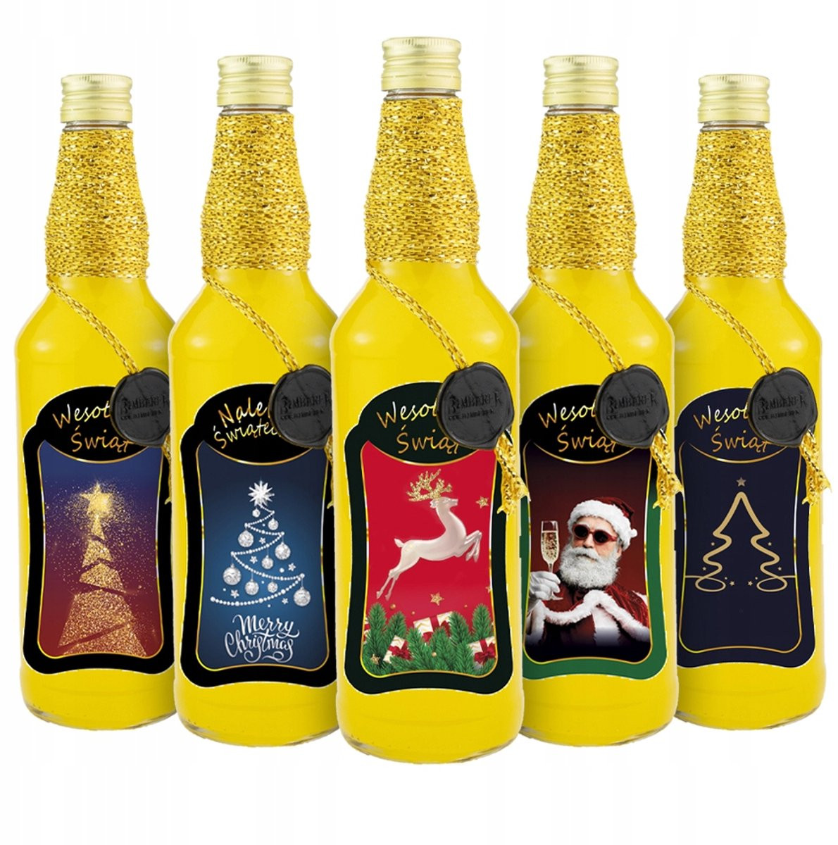 Bimberek Decoratieve Fles Premium Monopol 500ml Handgemaakt