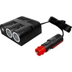 Dreifachsteckdose mit USB