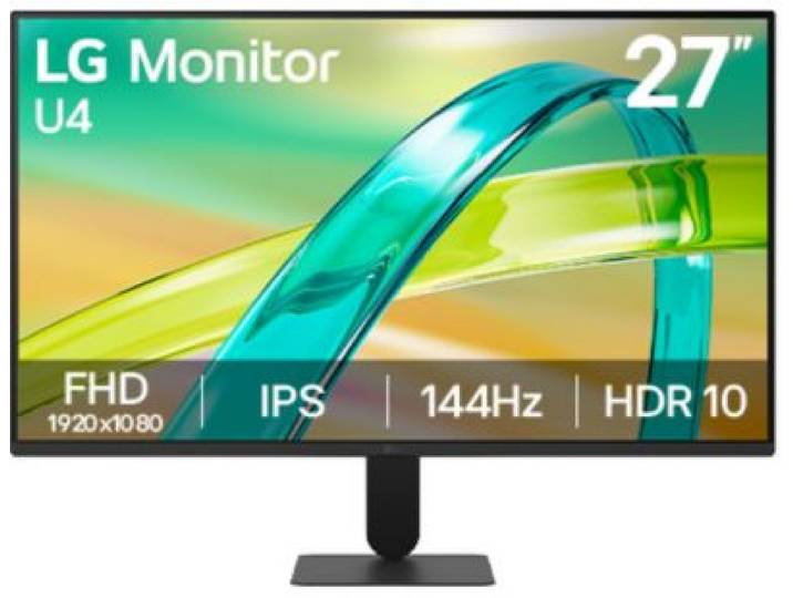 Lg - Ecran Pc 27u411b-B Ultrafine 27' Ips Fhd 144 Hz Hdr10