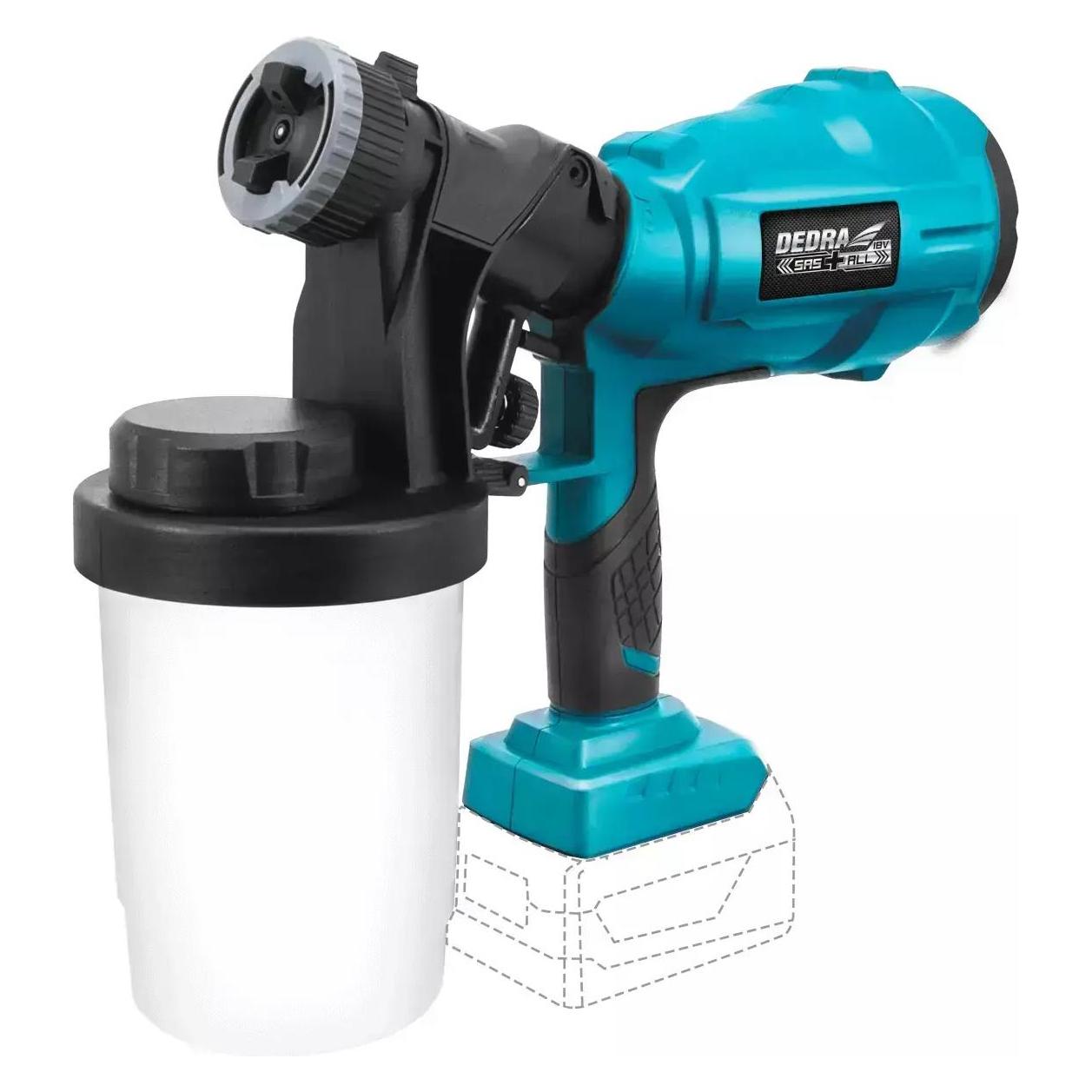Dedra Akkulose Spritzpistole 18V (DED7057)
