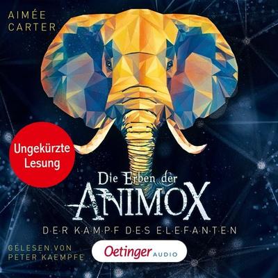 Die Erben der Animox 3. Der Kampf des Elefanten - Aimée Carter, Audio, 9783837393224