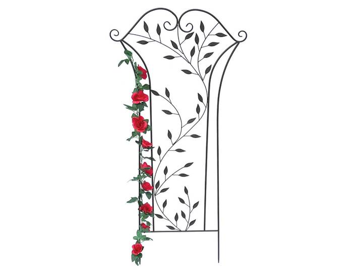 DanDiBo Dandibo Rankhilfe Metall Rankgitter 135 cm Braun Rankstab Kletterhilfe Bodenstecker 100974 Blumenhalter Ranksäule, 60x135x1 cm, Dekoration, Gartendeko