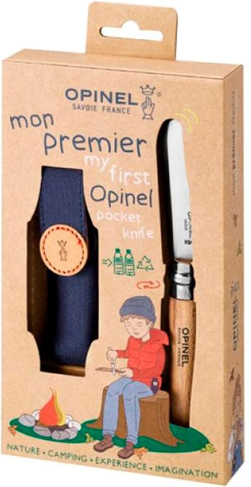 Opinel  - Mon Premier Opinel N°7 + Etui Bois - Couteaux