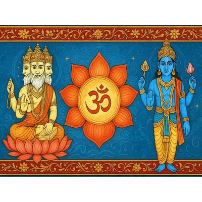 CALVENDO Puzzle Götterwelten des Hinduismus | 1000 Teile Lege-Größe 64x48cm Foto-Puzzle für glückliche Stunden