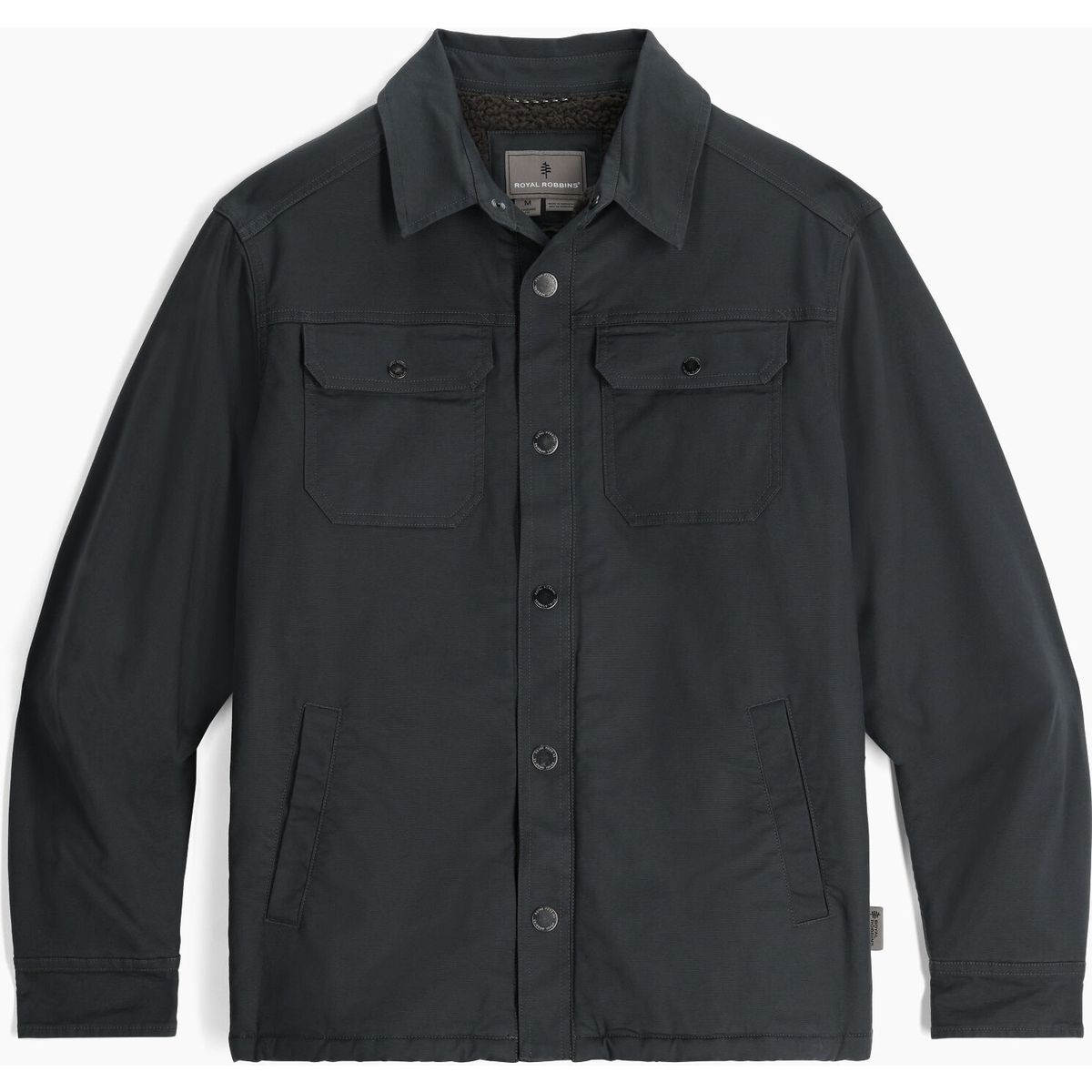 Royal Robbins M El Cap Canvas Shacket granite (088) L Y12500025088L
