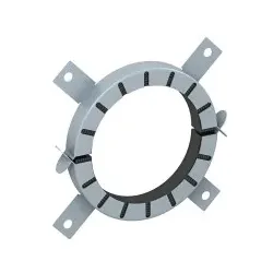OBO 7202207 Rohrmanschette für brennbare Rohre Ø110mm Intumeszierender Baustoff grau TCX-110