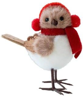 Uplift Treasures Christmas Artificial Cardinal Bird Ornaments c