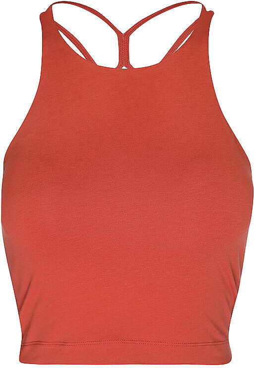 MANDALA Damen Yogatank Bra Cross koralle   L W