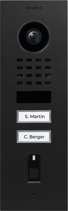 DoorBird D1102FV, 1080p, Ultra-Weitwinkel, 150°, 82°, 6 m, IR