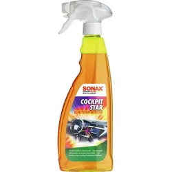 Cockpitpflege SONAX CockpitStar Innenreiniger 750 ml Reinigt und pflegt alle Kunststoffteile im Autoinnenraum.