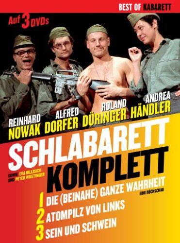 Reinhard Nowak - Schlabarett Komplett [3 DVDs] Best of Kabarett - Preis vom 10.10.2026 11:48:34 h