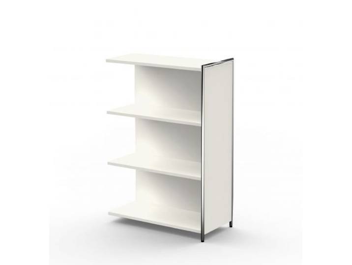 Sideboard / Raumteiler 3 OH, Artline, 78x38x115cm, Weiß