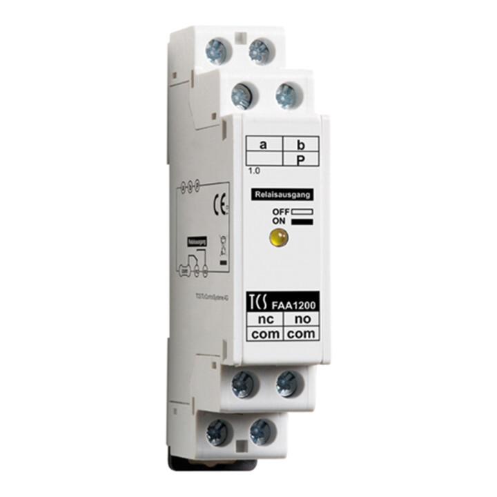 TCS FAA1200-0400 Türöffner-Relais für Hutschienenmontage, FAA1200-0400)