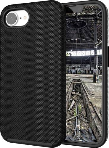 JT Berlin Pankow Solid Backcover Apple iPhone 17e, iPhone 16e Schwarz Induktives Laden, MagSafe kompatibel, Stoßfest 11110