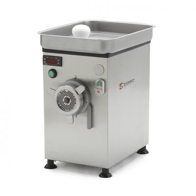 Gewerblicher, gekühlter Tisch-Fleischwolf PS-22R aus Edelstahl 400V 50Hz 3N mit einer Produktion von bis zu 250 kg/h und 1100W Leistung | Sammic