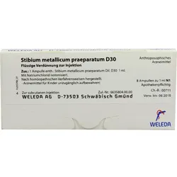 Stibium Met Praep D30 8 ML
