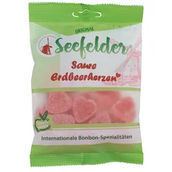 SEEFELDER saure Erdbeerherzen KDA 100 g Beutel