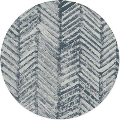 "Thirstystone Chevron 4 Pack Round Natural Sandstone Coaster 4"" Diameter Manufactured in the USA"