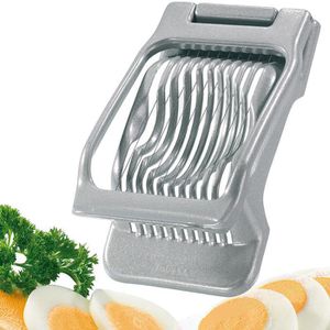 Westmark Eierschneider 10202260, grau, Eierteiler, Aluminium, spülmaschinengeeignet