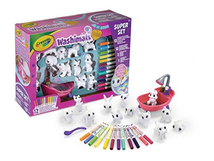 Crayola Washimals - Deluxe Play Set - Spel en Cadeau voor Kinderen, Aanbevolen leeftijd: vanaf 3 jaar