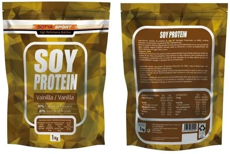 Sotya Proteína Soja 100% Baunilha 1 Kg