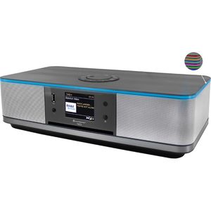 Soundmaster Radio Highline ICD2023SW DAB+, CD, Bluetooth, WLAN, USB, Internet, Stereo schwarz