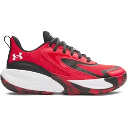 Under Armour, Unisex, Hallenschuhe, Gs Lockdown (35.5), Rot
