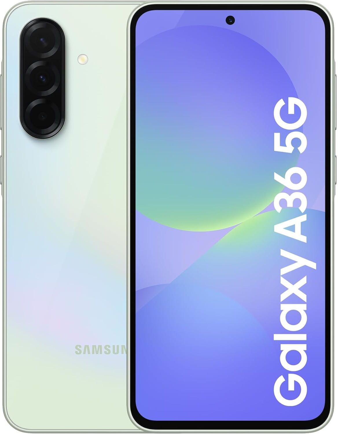 SAMSUNG Galaxy A36 5G, 6GB RAM, 128GB Storage, SIM-Free Unlocked Smartphone, Awesome Lime (International Model), New