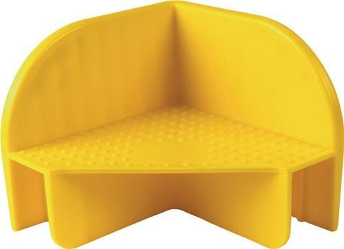 TransPak Stapelbare kunststof doos - Geel - 7550220
