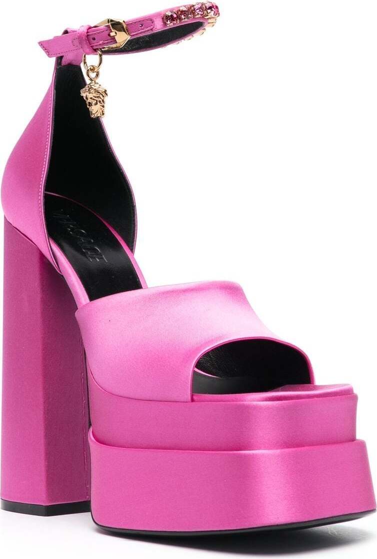Versace Damen High Heels Medusa Pink Paradise 1007717-DRA67-1PK4V, Größe:40