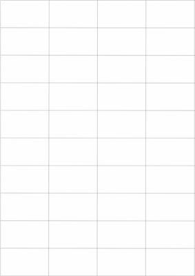 Schäfer Shop Select Universal-Etiketten, 52,5 x 29,7 mm, Permanentkleber, 4000 Stück
