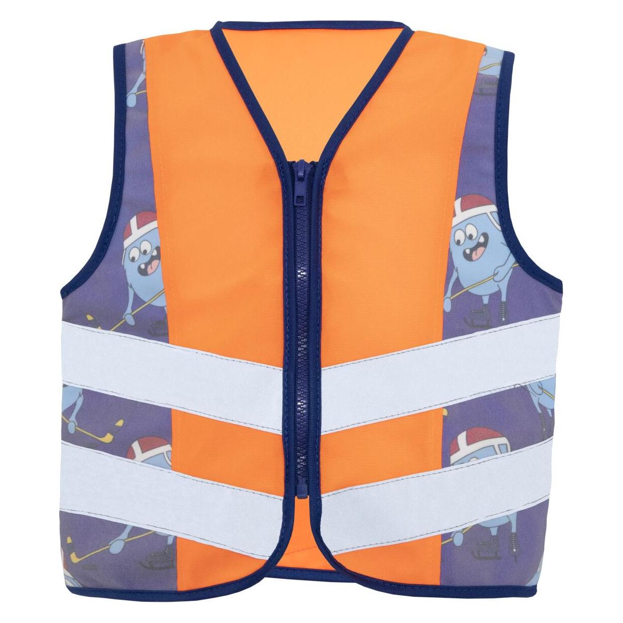Korntex Kinder Warnweste Sports Orange/Eishockey CO2 Neutral S EN 17353 ACTSPOICE (S) (ACTSPOICEORS)