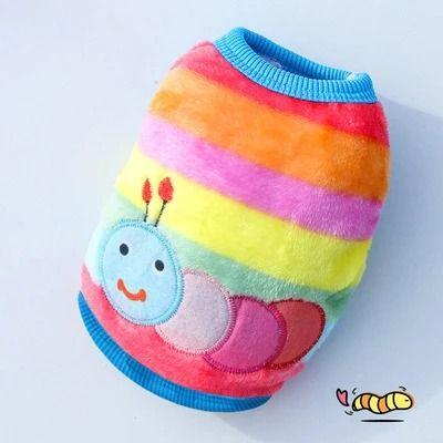 Uplifted Finds Winter Warm Fleece Pet Vest Coat And Cute Transformation Outfit 8 m