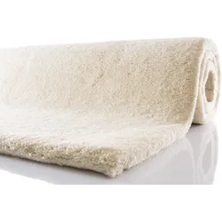 Tuaroc Berberteppich Safi mit ca. 194.000 Florfäden/m2 wollweiß 70x140 cm