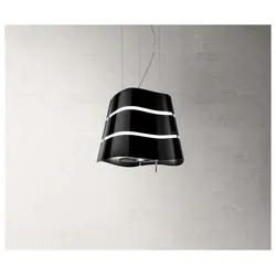 Elica Lampenhaube Wave BL/F/51 Umluft 51cm schwarz PRF0171193