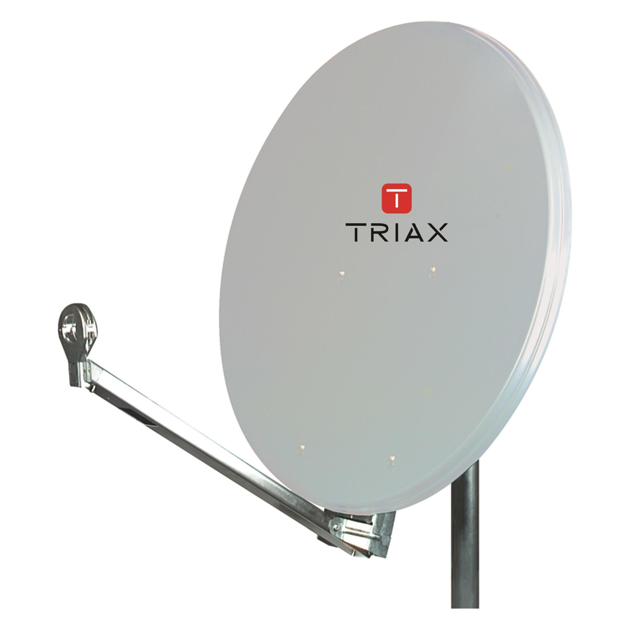 Triax Ausseneinheit Quad Hit-Fesat 75+Quad-LNB AE 75 QS QUAD (Parabolantenne, 37.30 dB) (350029)