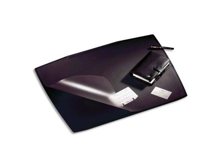 Durable Sous-main Artwork avec rabat transparent antireflet 65 x 52 cm - Noir