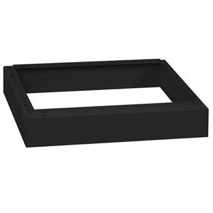 Lüllmann Sockel 565389, für Planschrank DIN A0, 140 x 15 x 95cm, schwarz