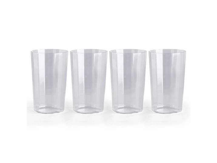 HAY - Angle Glas, large, klar (4er-Set)