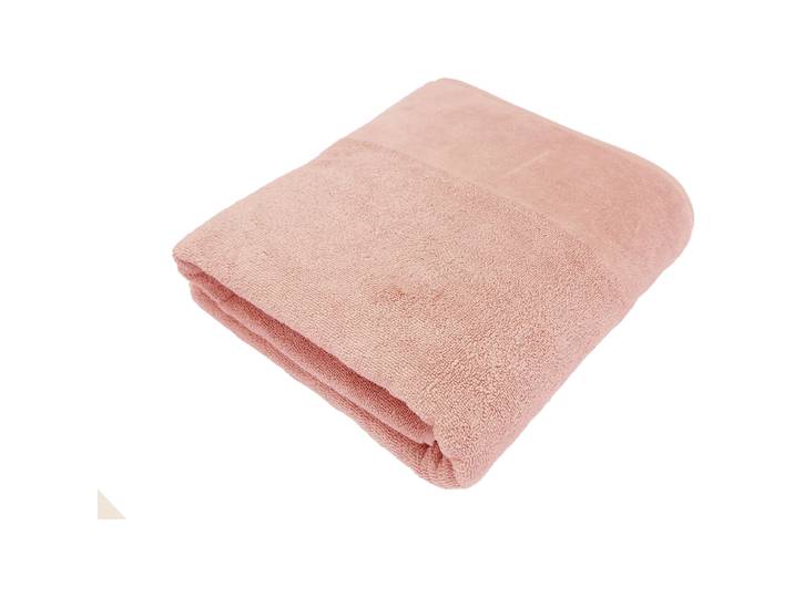 Living Home Badetuch Softfeel rose Baumwolle 95 x 180 cm - Badetuch