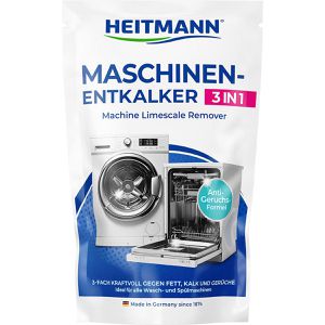 Heitmann Entkalker Maschinen-Entkalker, 3in1, Entkalker-Pulver, für 1 Anwendung, 175g