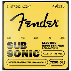 Fender 7250 5 L - Saiten E-Bass