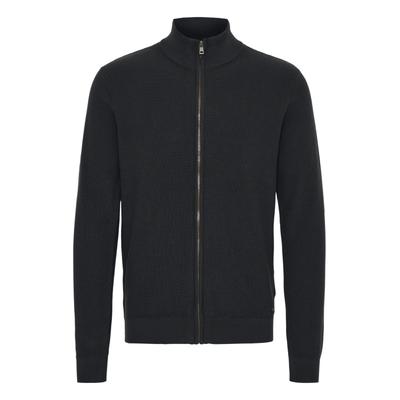 Strickjacke BLEND "Strickjacke BHCodford", Herren, Gr. M, schwarz, Obermaterial: 100% Baumwolle CO., Strickjacken Strickjacke