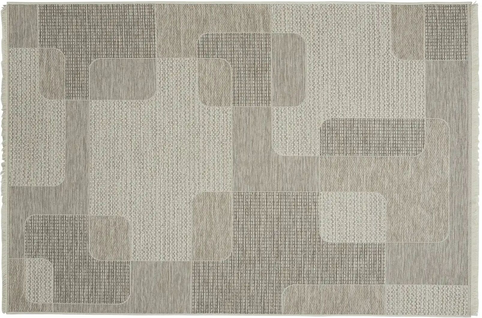Höffner Outdoor-Teppich  Mariella ¦ beige ¦ Synthetische Fasern ¦ Maße (cm): B: 125