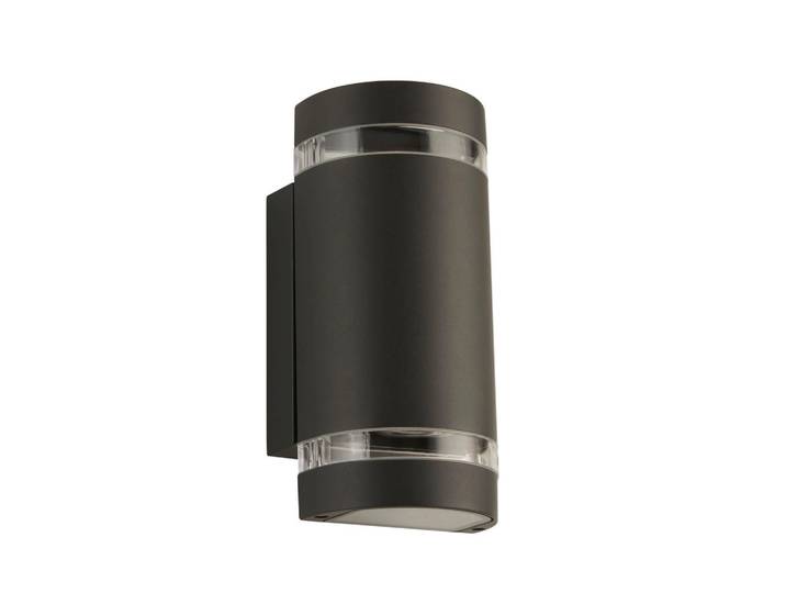 Led-Aussenleuchte Spikey Outdoor, Grau, Glas, Kunststoff, Metall, 24 cm, Lampen & Leuchten, Außenbeleuchtung, Außenleuchten