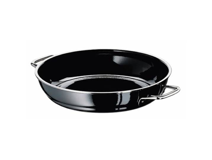 Silit Professional Servier-Schmorpfanne Silargan 28 cm, Bräter Induktion, Schmortopf 3l, Silargan Funktionskeramik, Induktion, schwarz