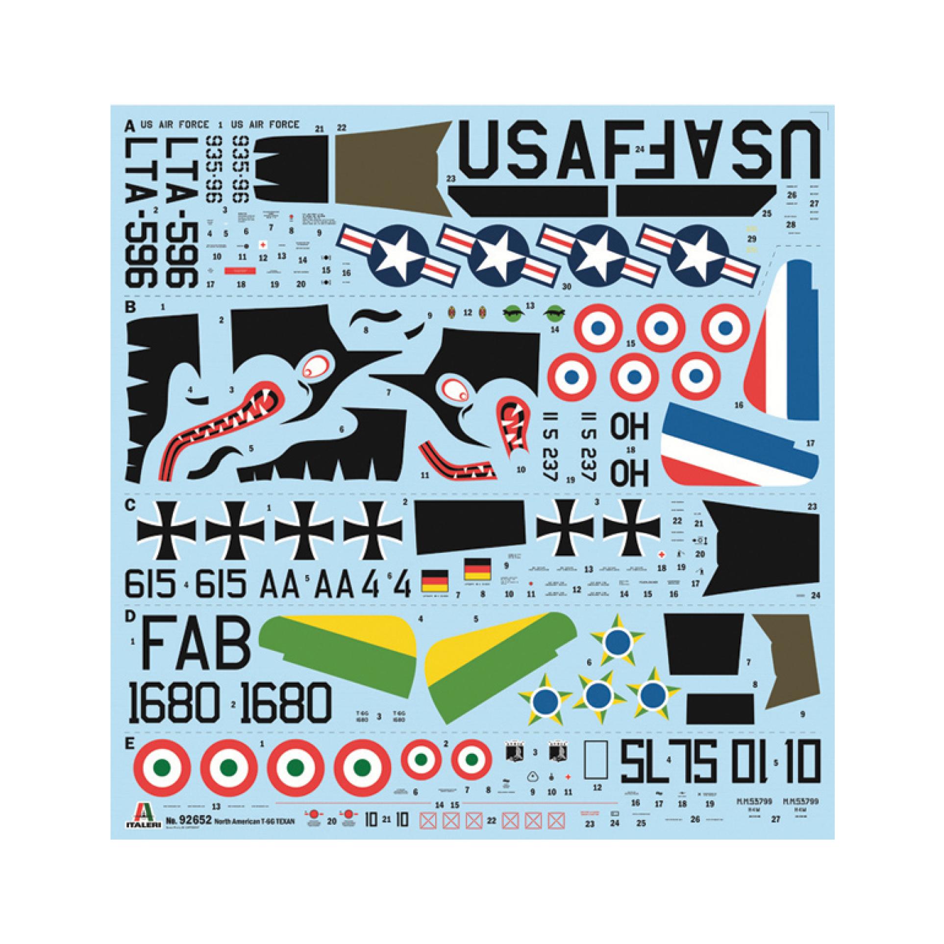 Italeri 1:48 T-6G Texan (510092652)